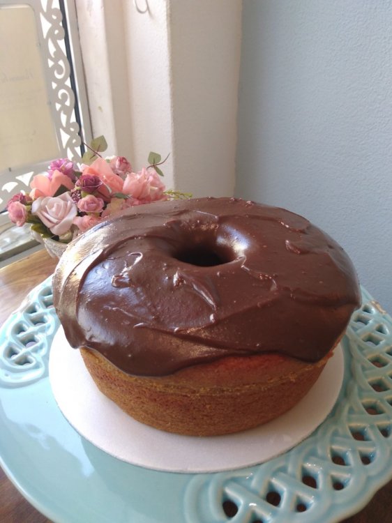 Bolo de Cenoura com Brigadeiro